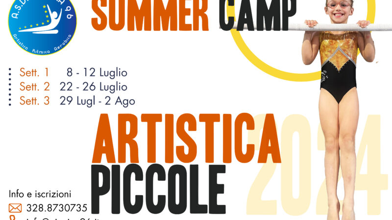 Summer Camp Ginnastica Artistica Piccole
